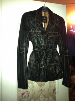 Куртка кожаная размер 42-44