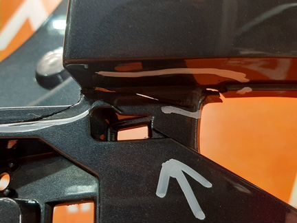 Бампер задний Hyundai Tucson 3 2015-2018