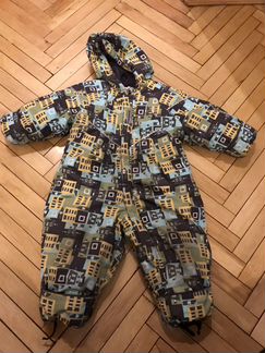 Комбинезон Kerry 80 зима мальчик с шапкой