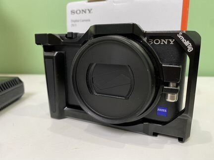 Sony ZV-1 + штатив с управлением + клетка SmallRig