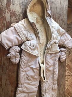 Очень теплый, зимний комбинезон рост 92