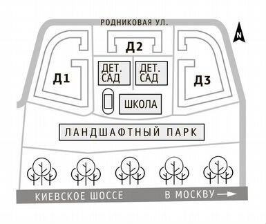 1-к квартира, 42.4 м², 10/22 эт.