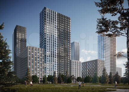 2-к квартира, 42.4 м², 12/13 эт.