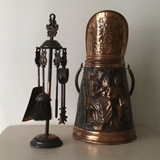 Латунь Экран Меха Зольник Зонтичник для Камина Евр