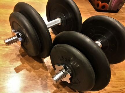Гантели разборные по 17,5кг
