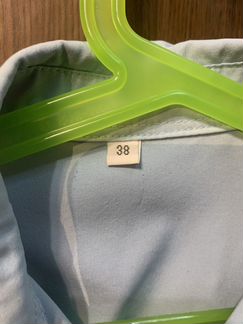 Рубашка голубая для девочки