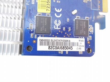 Видеокарта asus GeForce 8400 GS 256Mb LP