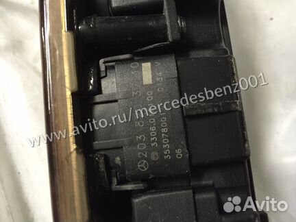 Блок кнопок A2038203710 для MB w203