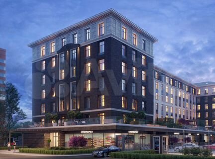 Своб. планировка, 74 м², 6/7 эт.