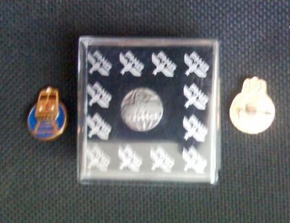 Значок 50 лет электрификации железных дорог СССР