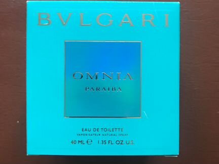 Духи женские bvlgari omnia paraiba