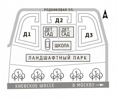 3-к квартира, 75.4 м², 12/22 эт.