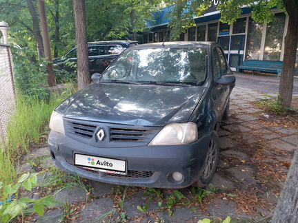 Renault Logan 1.4 МТ, 2007, битый, 154 000 км