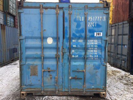 Морской контейнер 20 фут бу в Москве