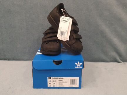 Новые кроссовки adidas superstar 30 размер