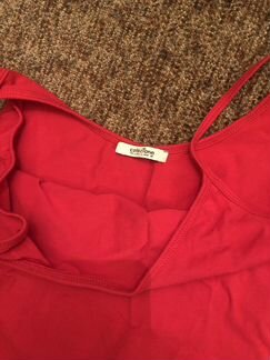 Боди Красное