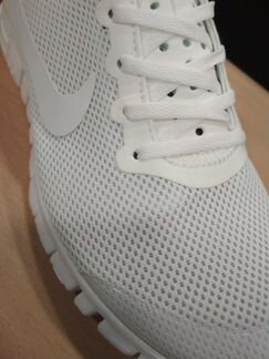 Кроссовки Nike Free Run 3.0 белые(41-45)