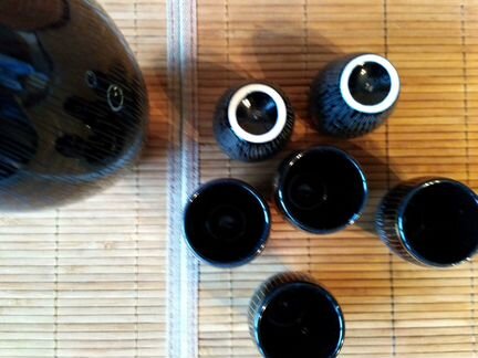 Графин со стопками, винтаж 70-е