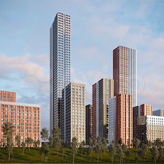 1-к квартира, 39.6 м², 35/52 эт.
