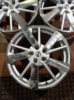 Диски бу литые R18 LU на Nissan