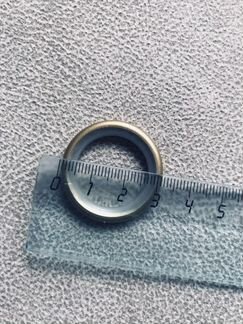 Кольца для карнизов матовое золото