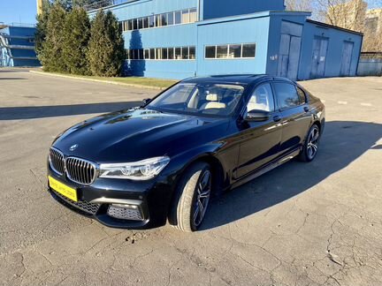 BMW 7 серия 4.4 AT, 2017, битый, 40 000 км