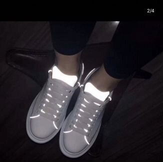 Кеды со светоотражающими элементами