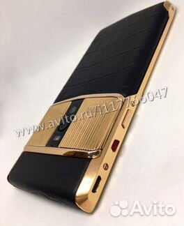 Vertu Signature Touch Fluted Black Alligator Верту