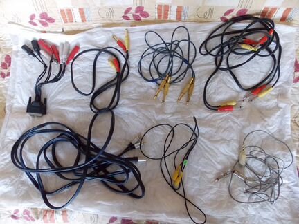 Шнур кабель переходники провод,джек, нулевые годы