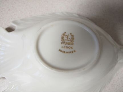 Блюдо ваза Голубка фарфор Lenox Ленокс USA