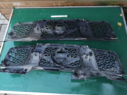 Nissan x-trail t31 решетка радиатора рестайлинг