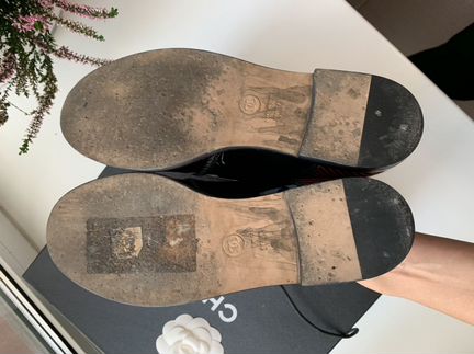 Ботинки Chanel, оригинал, р.36,5 С