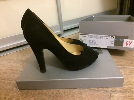 Туфли ElMonte замшевые