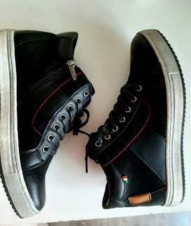 Высокие городские ботинки на мальчика, р 38