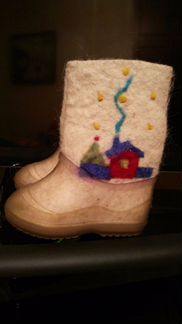 Тёплые детские валенки на заказ. Размеры любые