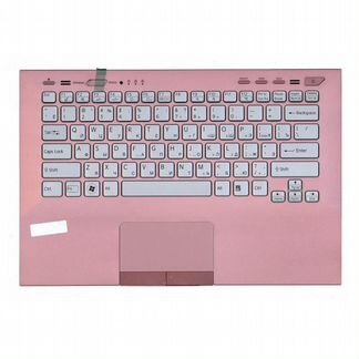 Клавиатура Sony Vaio VPC-SB VPC-SD розовая