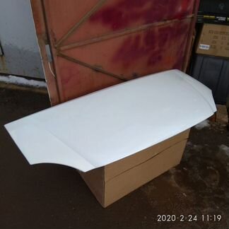 Капот Газель, Соболь белый пластиковый