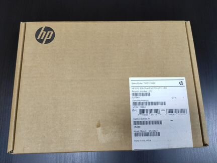 Контроллер HBA HP AJ764A QLE2562 489191-001 FC