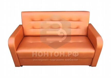 Диван Аккорд оранжевый