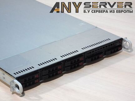 Сервер Supermicro 1027R 2xE5-2667 16Gb 8x2.5