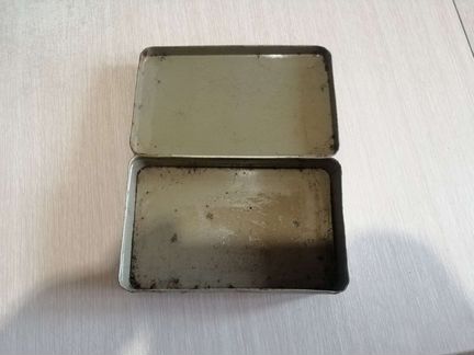 Коробка из под карамели железная