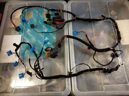 Проводка отопителя VW Туарег Порш Каен Ауди Q7