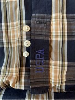 Рубашка в клетку U.S. Polo Assn