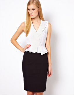 Офисное платье футляр Karen Millen (оригинал)