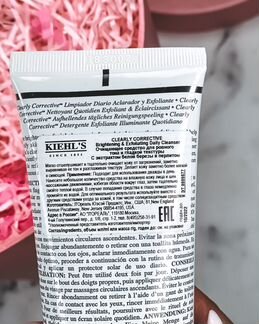 Kiehls cleanser corrective exfoliate гель для лица