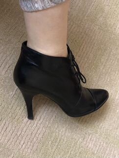 Ботильоны натуральная кожа 38р-р