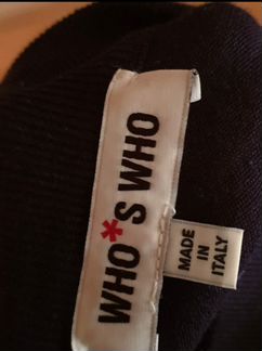 Свитшот кофта джемпер свитер WHO*S WHO оригинал