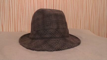 Новая шляпа Borsalino шелк/шерсть оригинал р.58-59