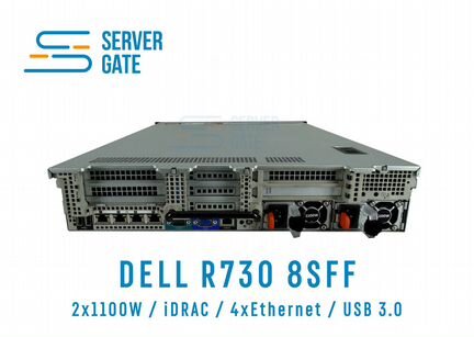 Сервер dell R730 8SFF 2 x E5-2620v3 64 GB