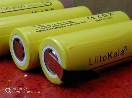 Li-ion аккумулятор Liitokala 21700 3,7V 5000mAh
